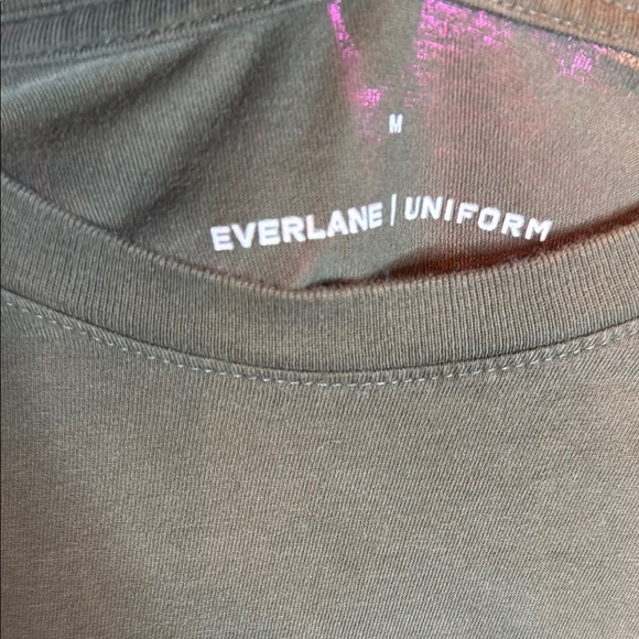 Everlane Men's Short Sleeve Tee - Olive - Picture 1 of 3